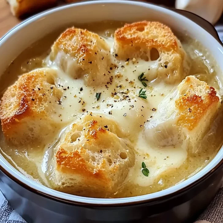 Country French Garlic Soup