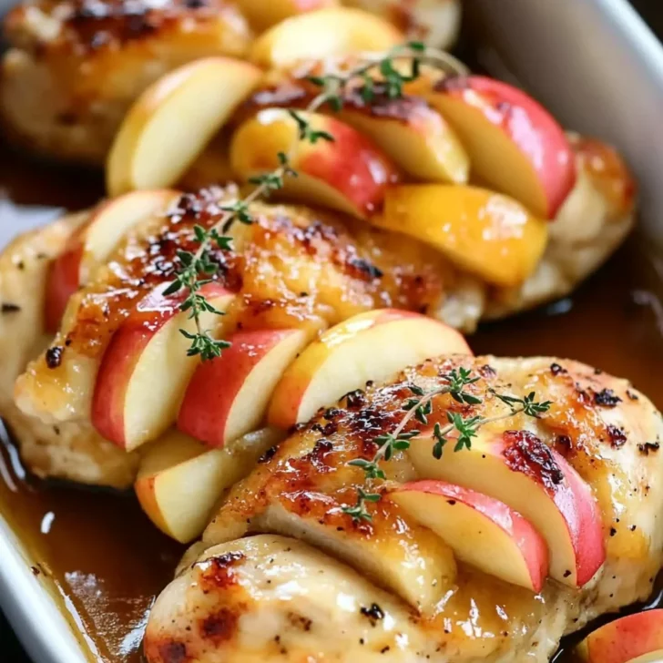 Apple and Brie Stuffed Chicken Breast