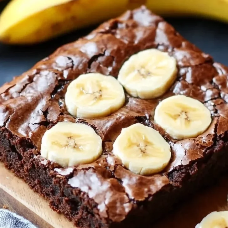 Tasty Banana Bread Brownies