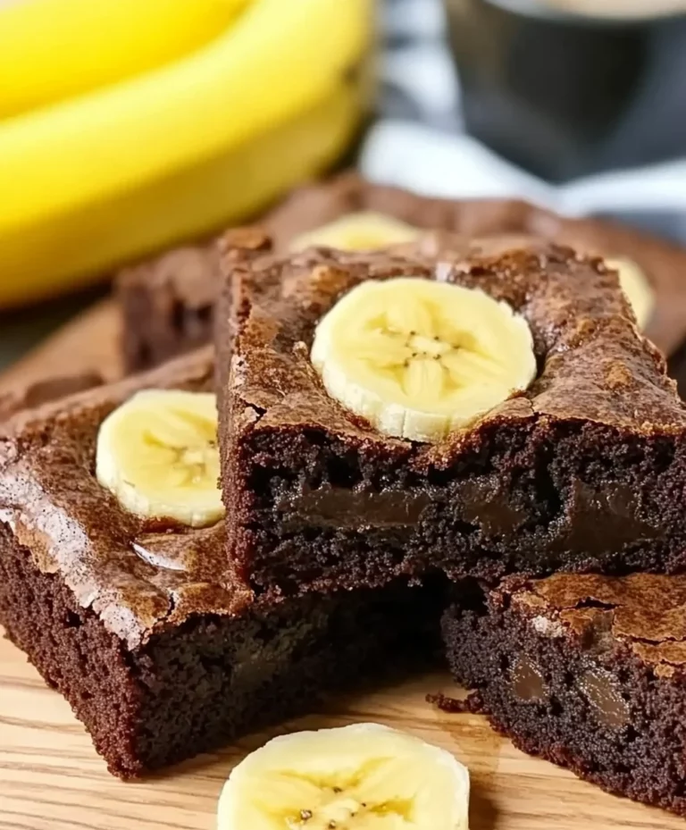 Tasty Banana Bread Brownies