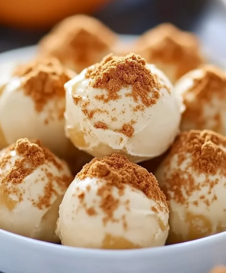 No-Bake Pumpkin Cheesecake Balls