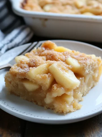 3 Ingredient Apple Cake