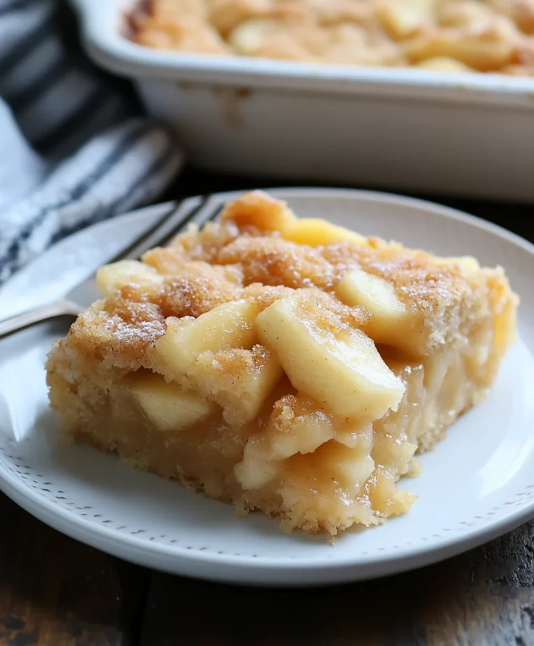 3 Ingredient Apple Cake
