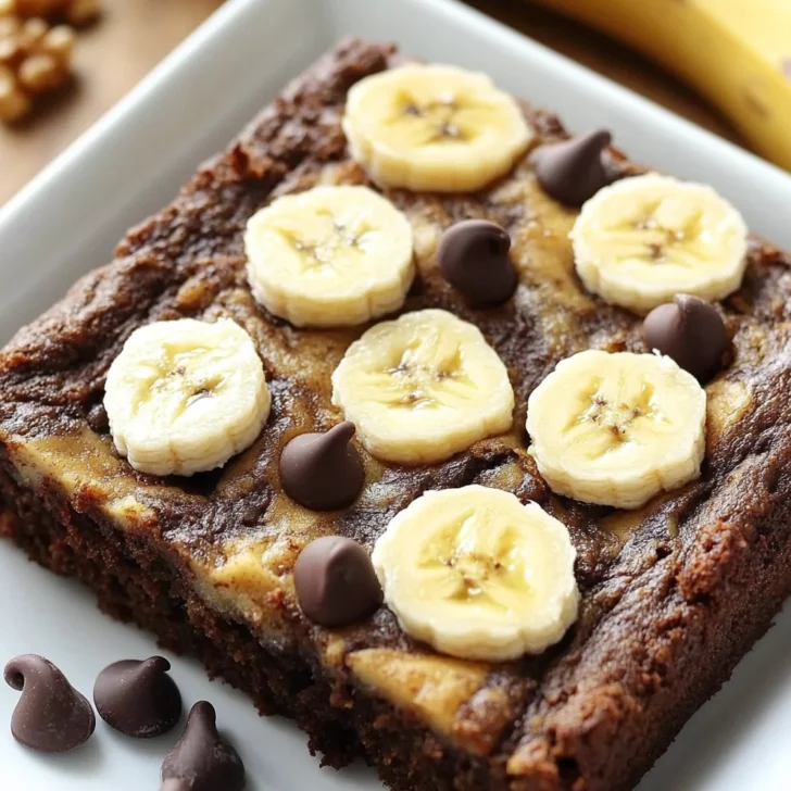 Banana Bread Brownies