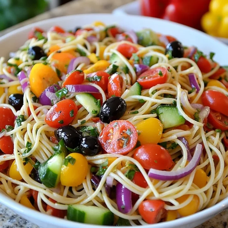 Best California Spaghetti Salad