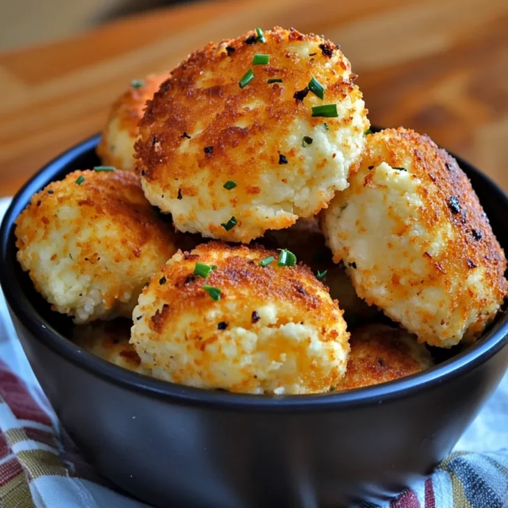 Cheesy Cauliflower Patties