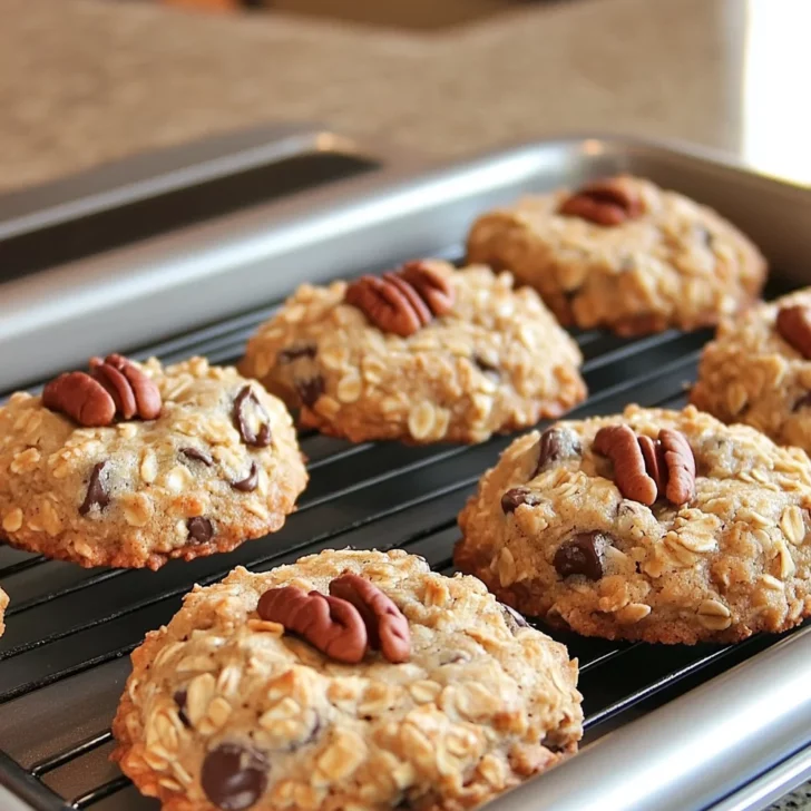 Chocolate Pecan Coconut Cookies