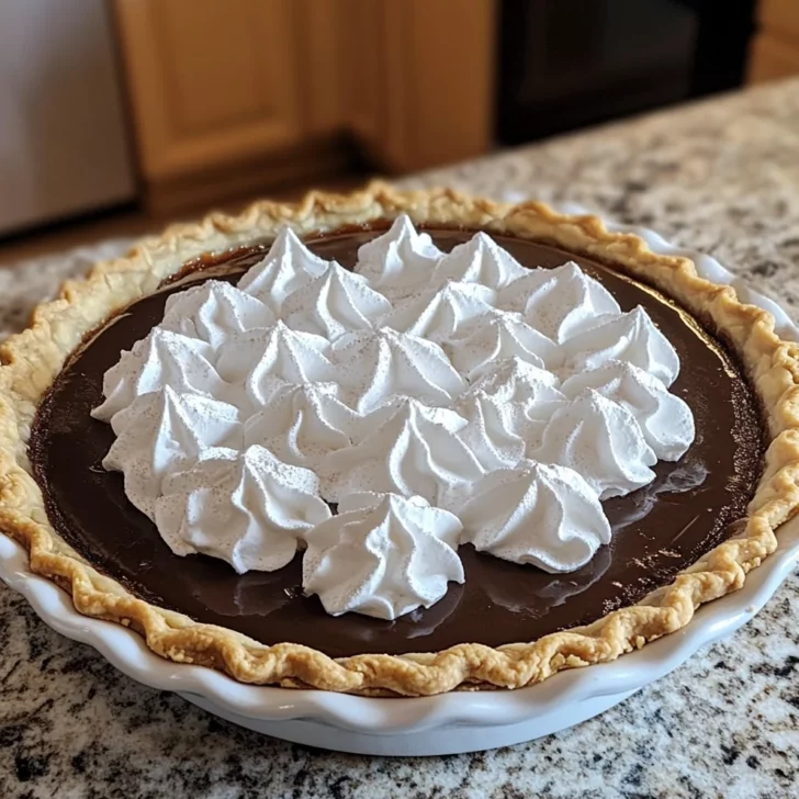 Grandma’s Chocolate Pie