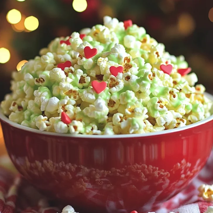 Grinch Popcorn