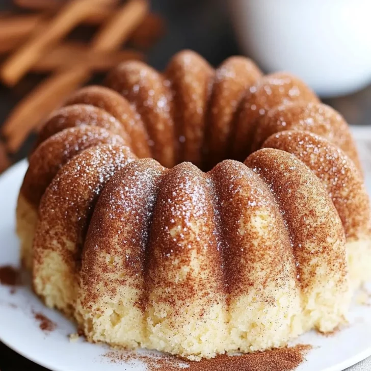 Snickerdoodle Bundt Cake