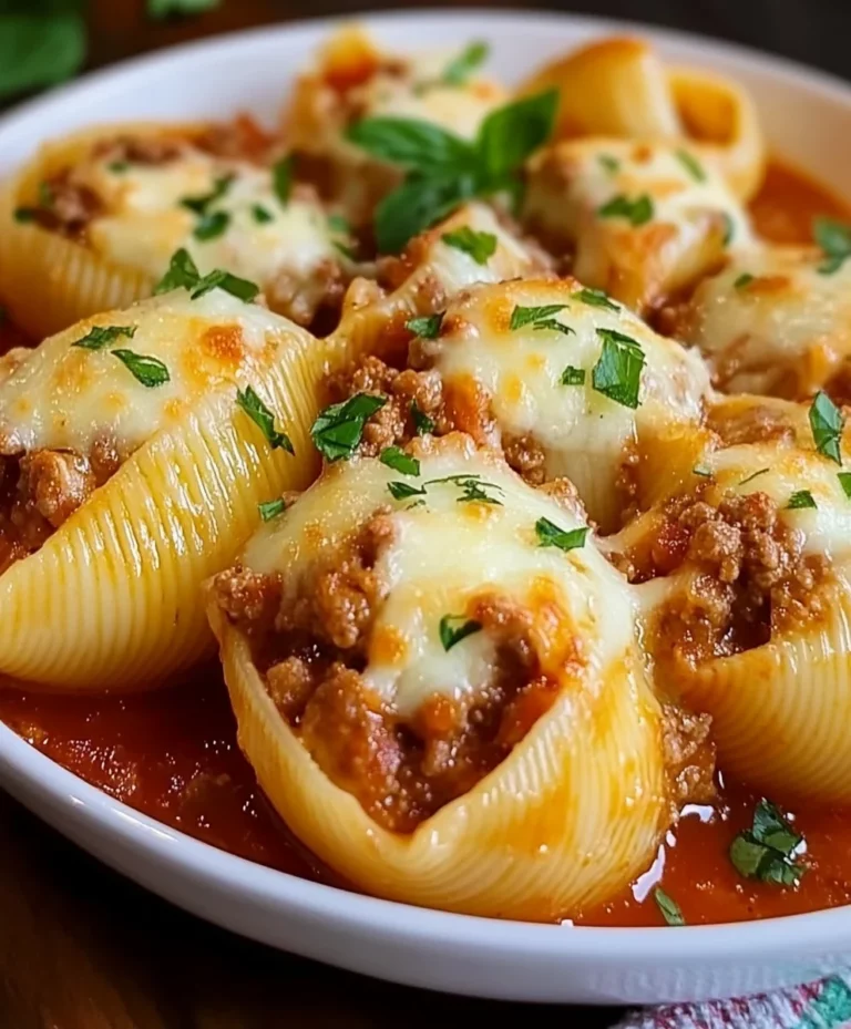 Best Stuffed Shells with Ground Beef