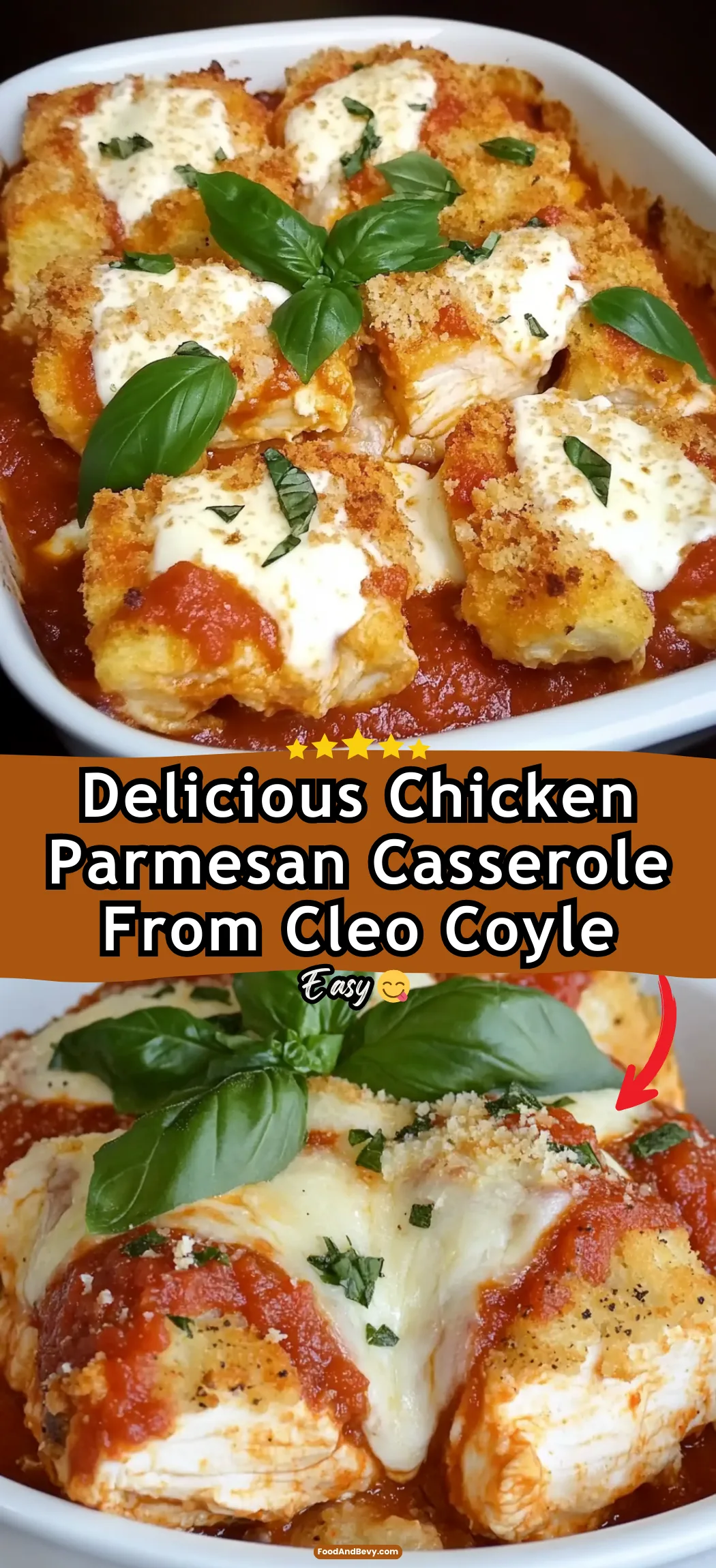Delicious Chicken Parmesan Casserole From Cleo Coyle