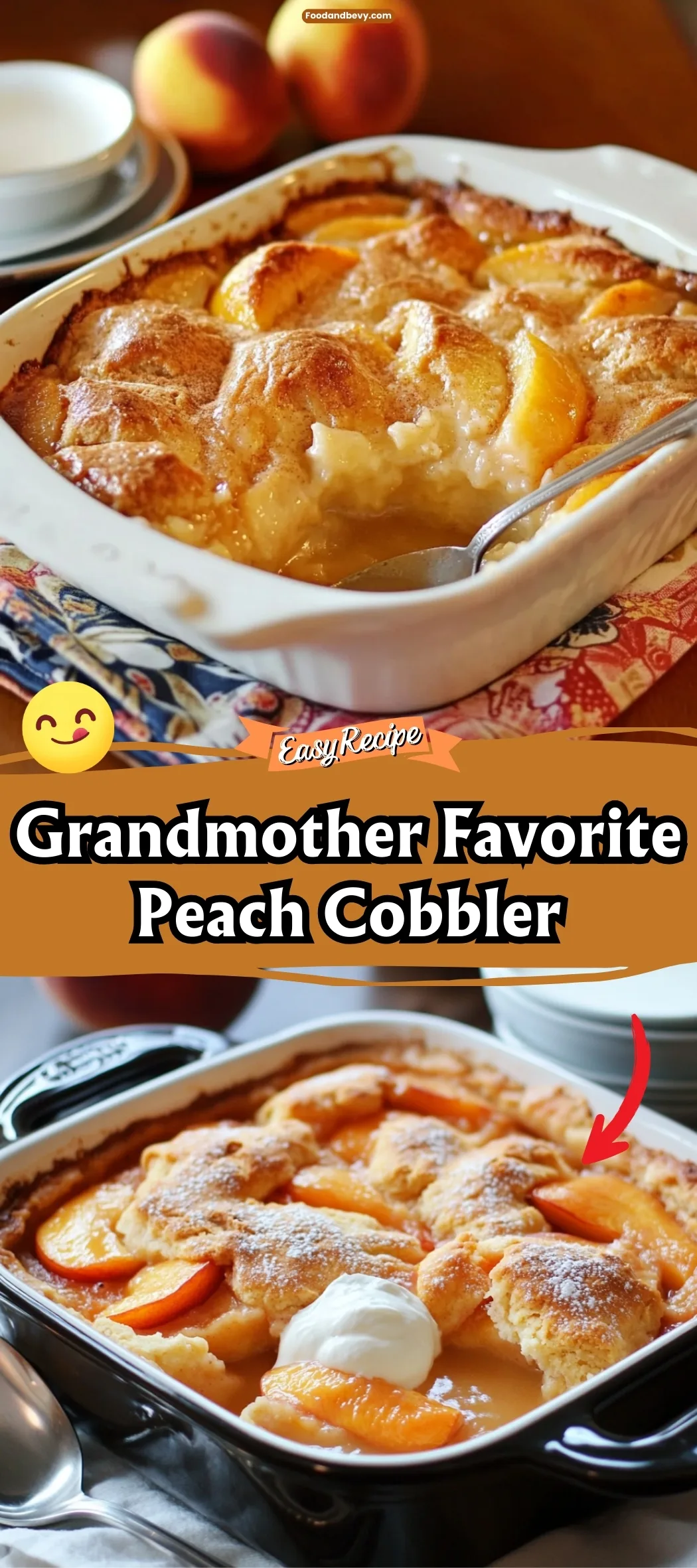 Grandmother Favorite Peach Cobbler