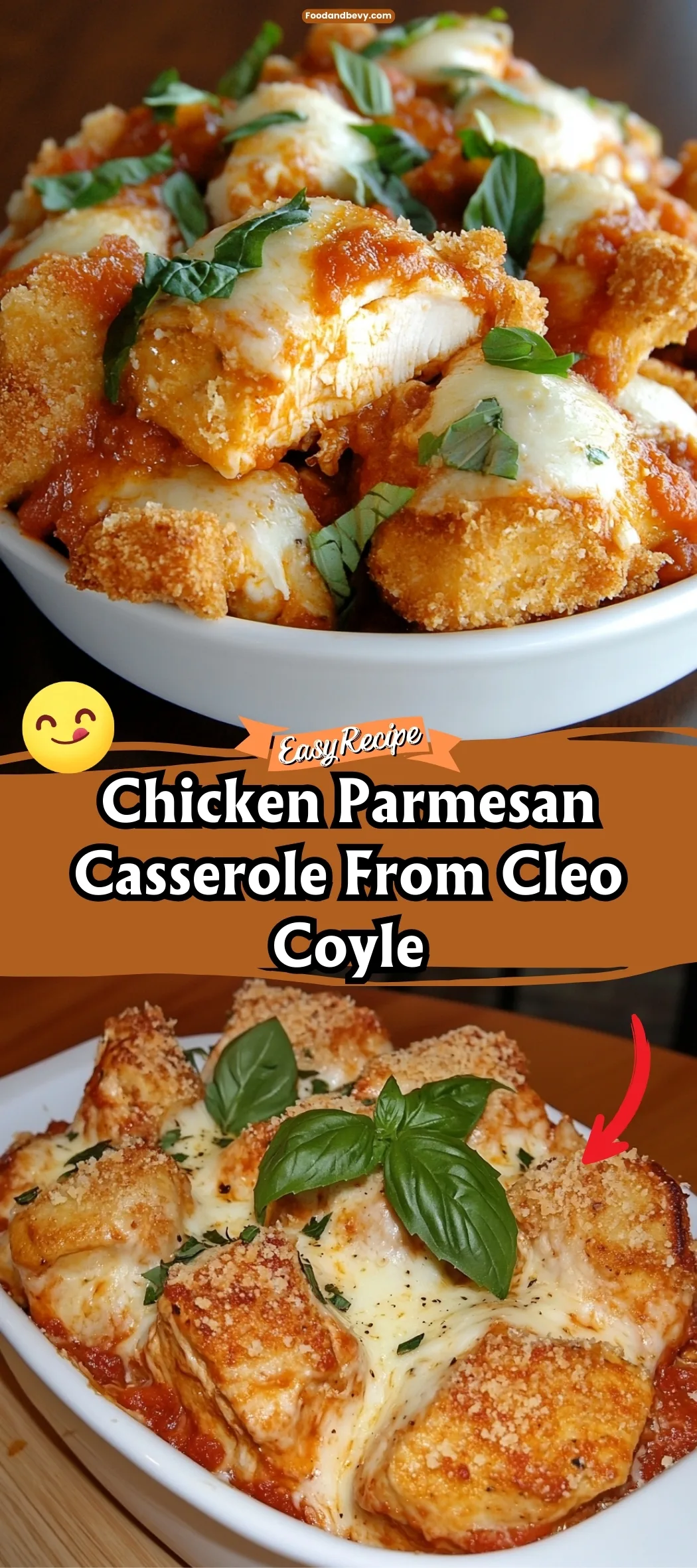 Delicious Chicken Parmesan Casserole From Cleo Coyle