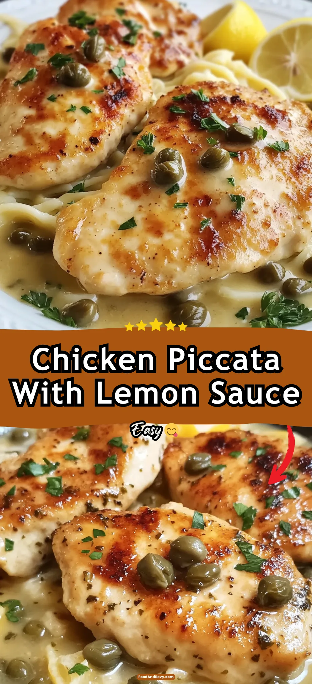 Chicken Piccata With Lemon Sauce