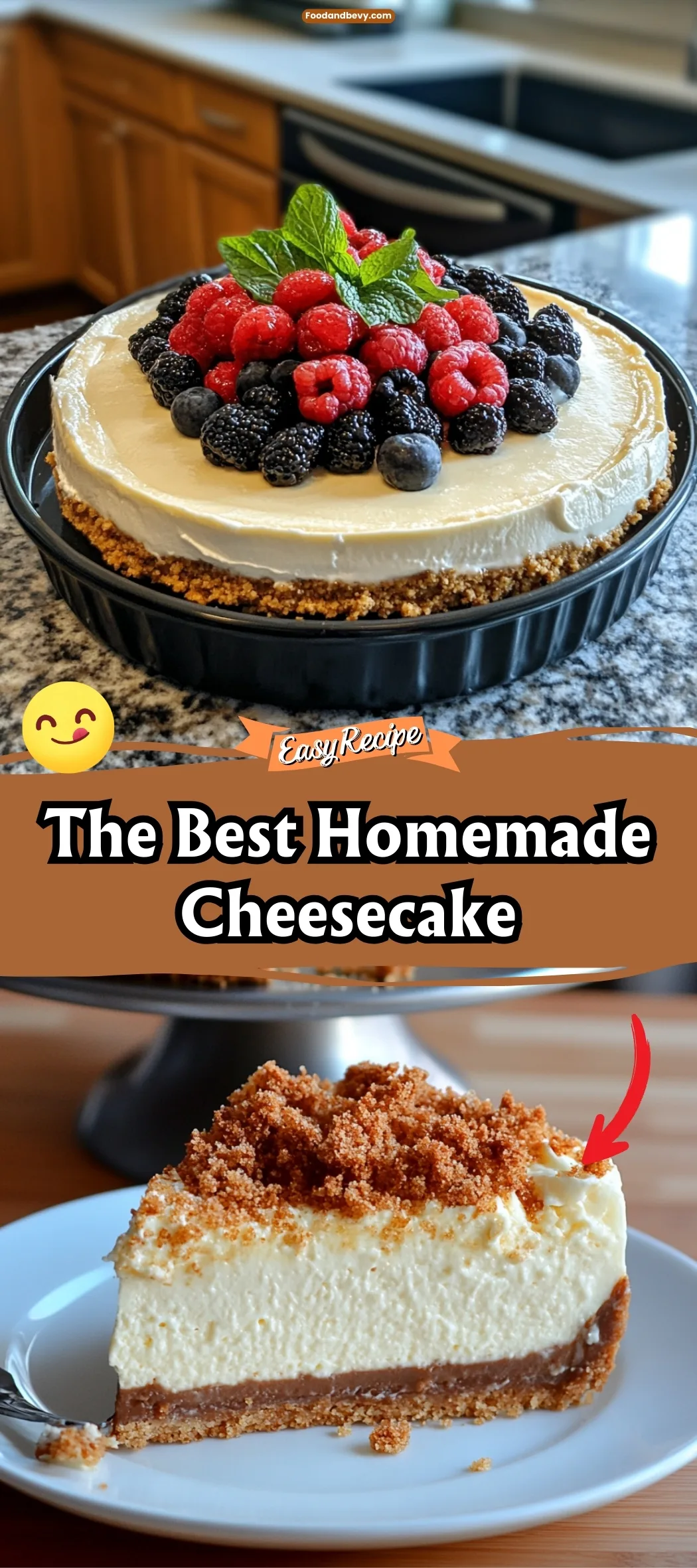 The Best Homemade Cheesecake