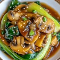 Bok Choy and Mushroom Stir Fry