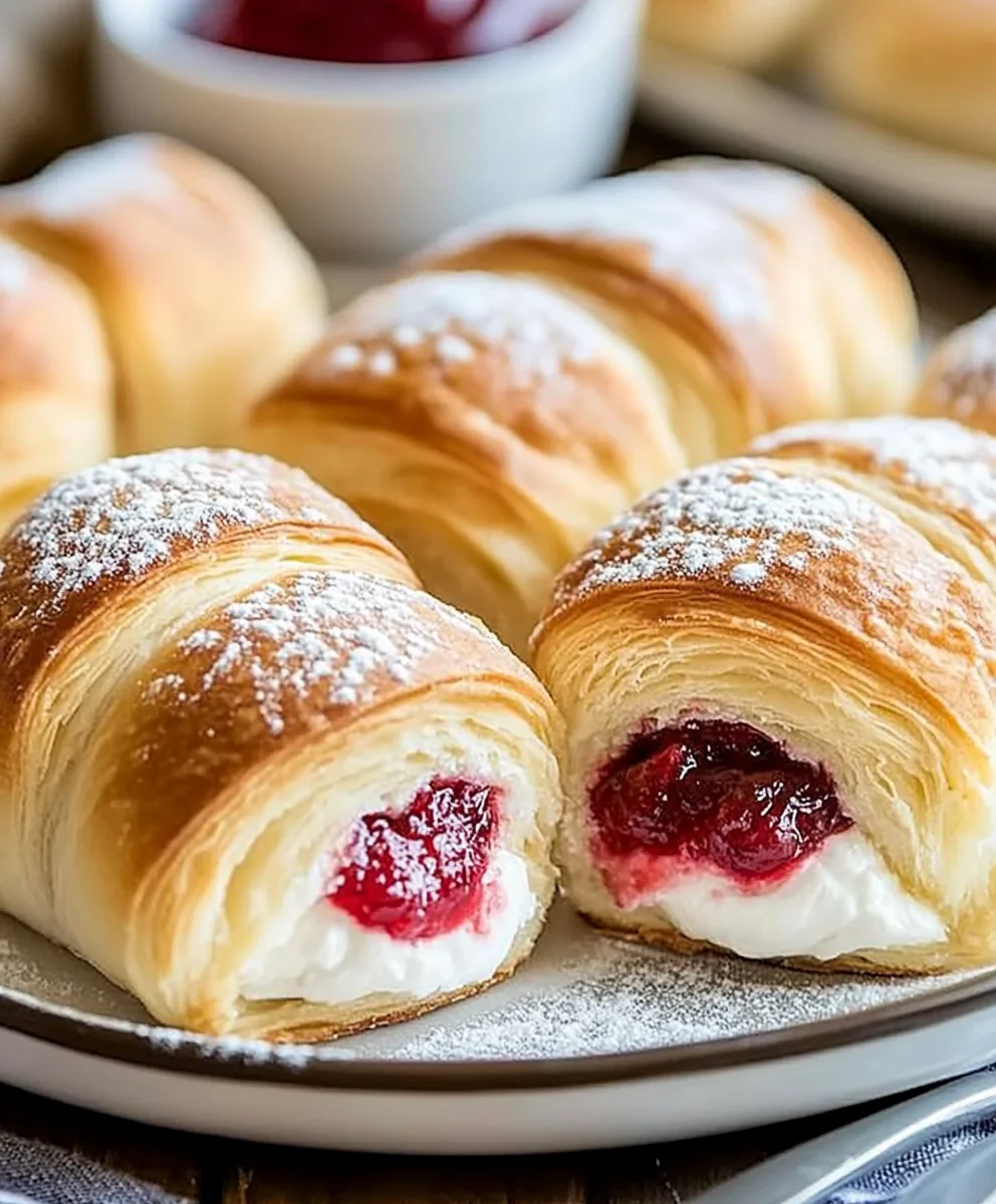 Best Raspberry Crescent Rolls