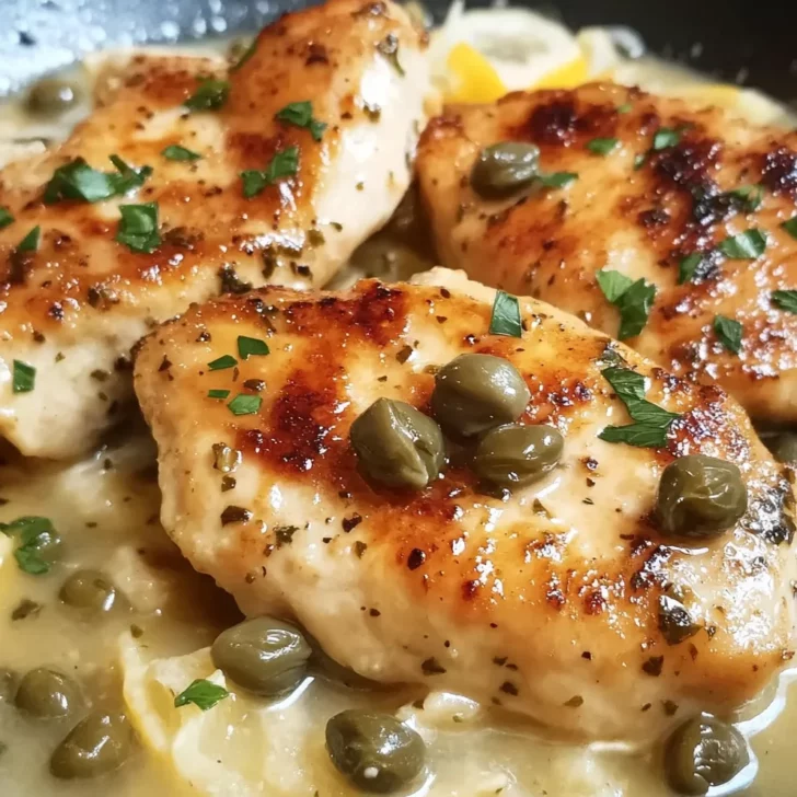 Chicken Piccata With Lemon Sauce