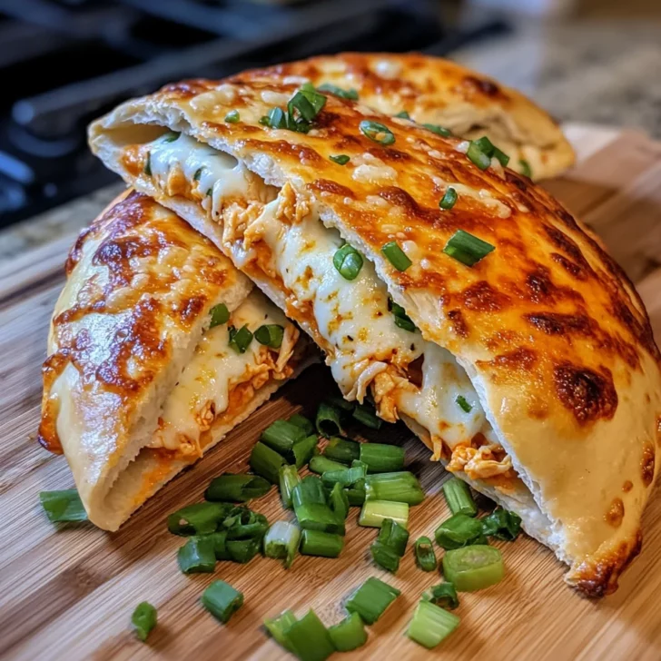 Buffalo Chicken Calzone