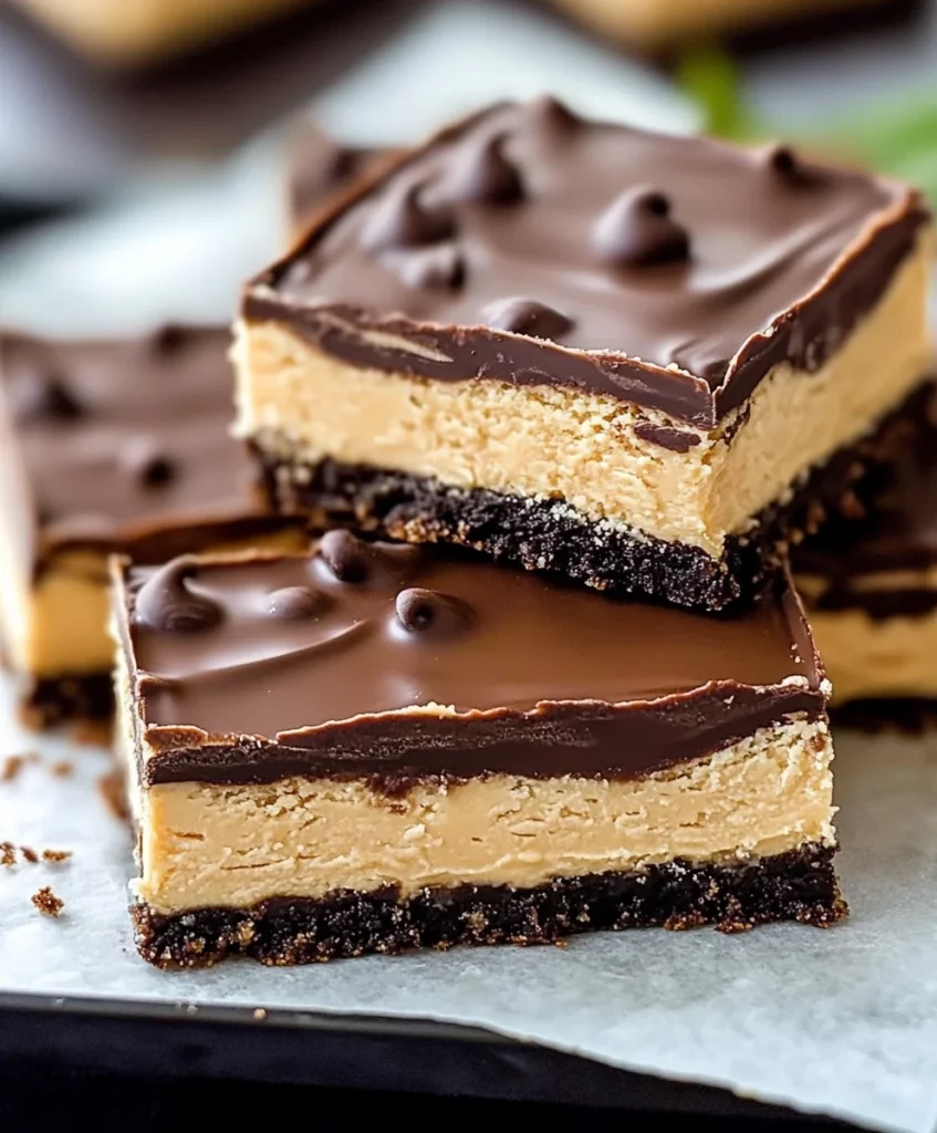 Chocolate Peanut Butter Dream Bars