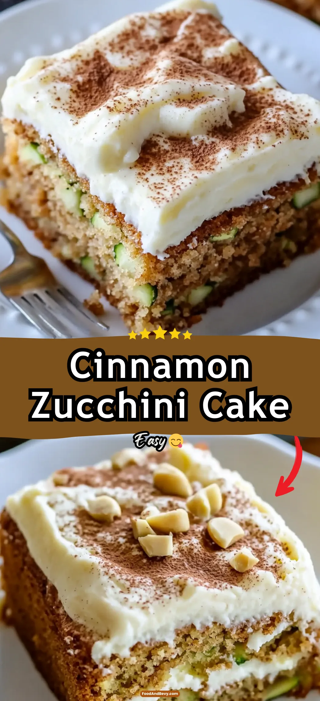 Cinnamon Zucchini Cake