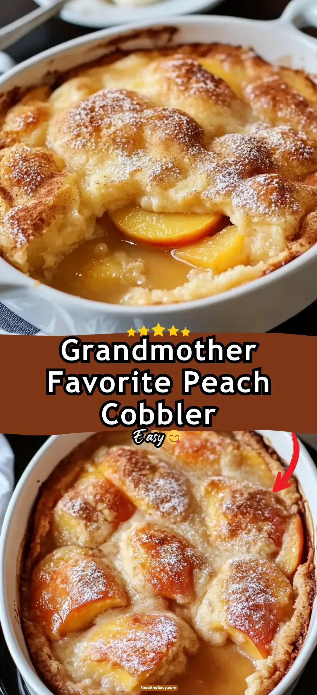 Grandmother Favorite Peach Cobbler