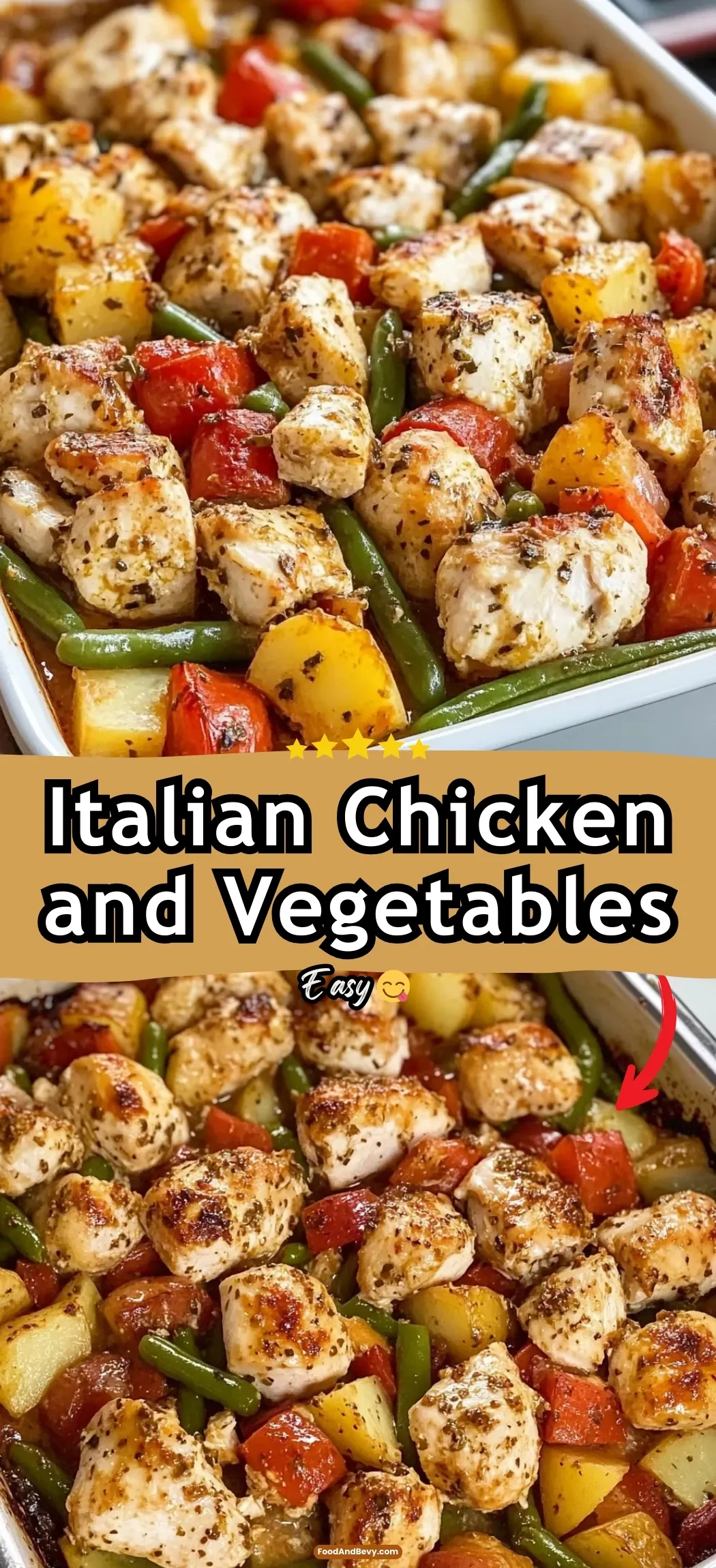 Italian Chicken and Vegetables