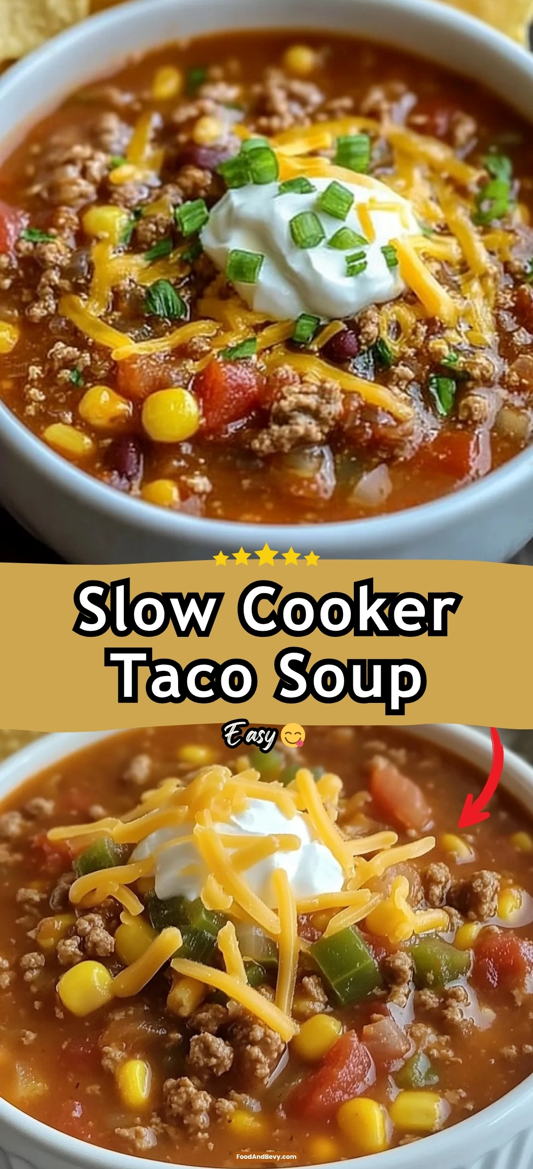 Slow Cooker Taco Soup