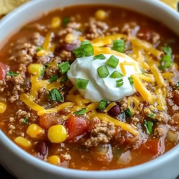 Slow Cooker Taco Soup