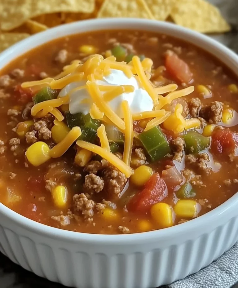 Slow Cooker Taco Soup