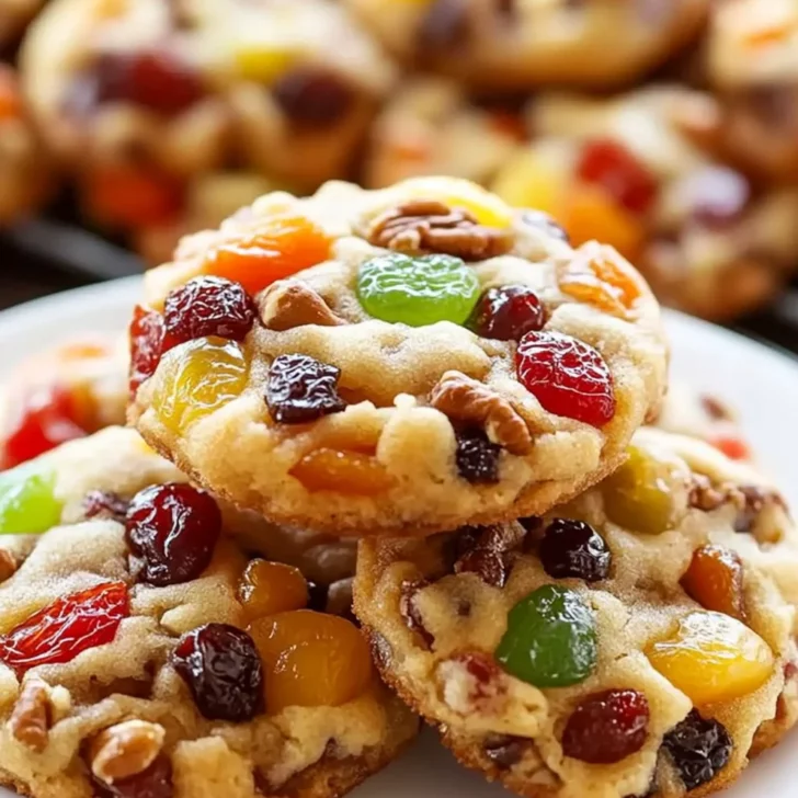 Old-Fashioned Fruitcake Cookies