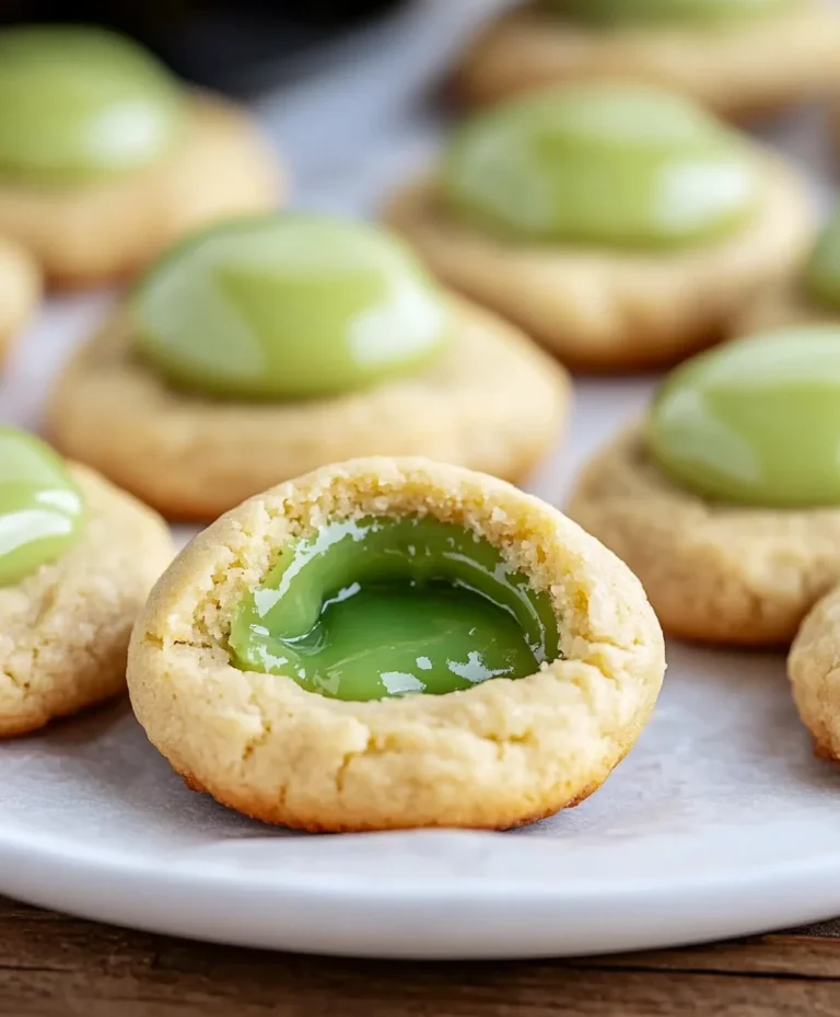 Slime-Filled Halloween Cookies