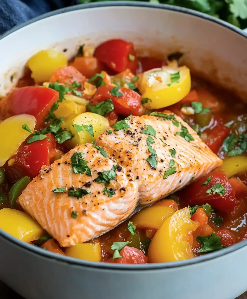 Brazilian Salmon Stew
