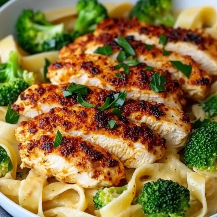 Best Cajun Chicken Alfredo With Broccoli