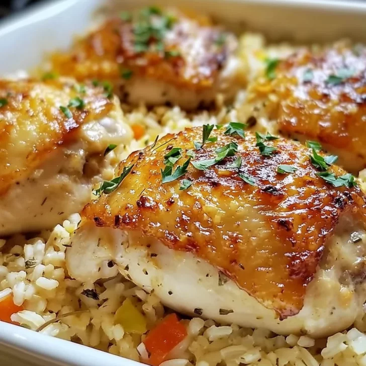 Best Oven Baked Chicken And Rice
