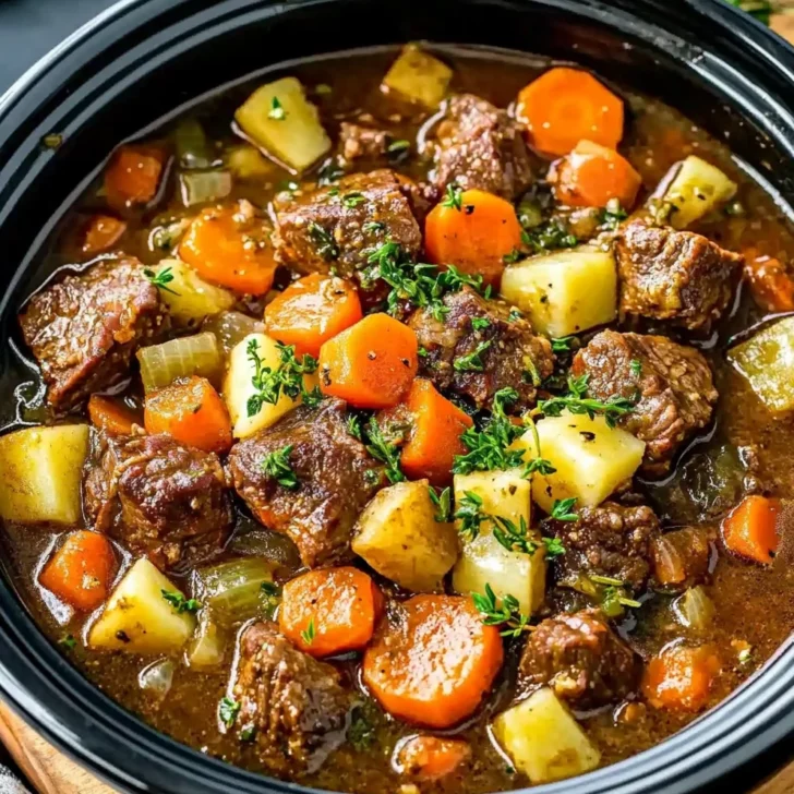 The Ultimate Slow Cooker Beef Stew