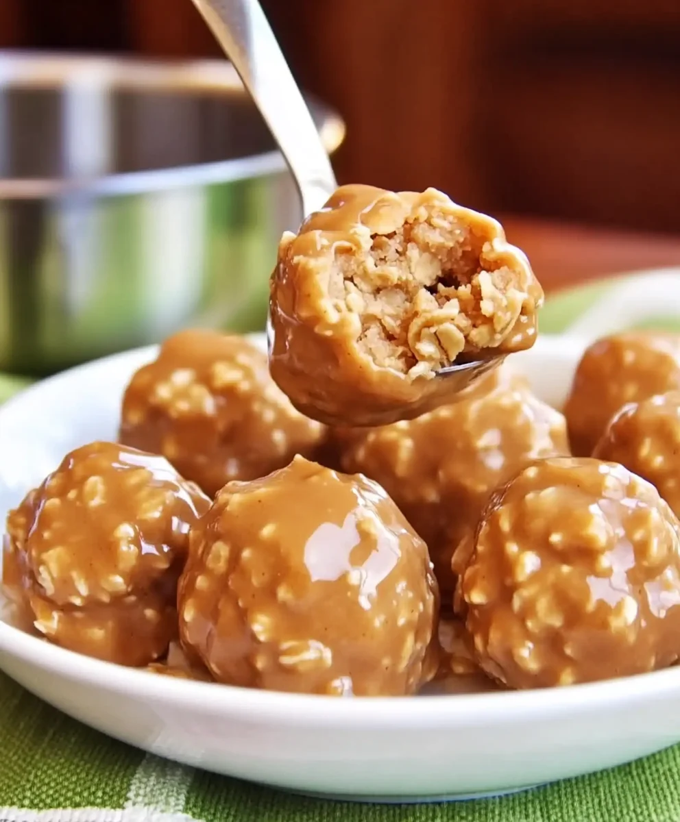 Peanut Butter No-Bake Cookies