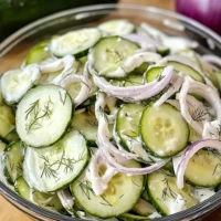 Creamy Cucumber Salad