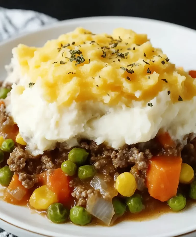 Easy Shepherd's Pie