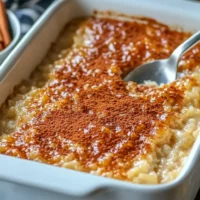 Old-Fashioned Rice Pudding