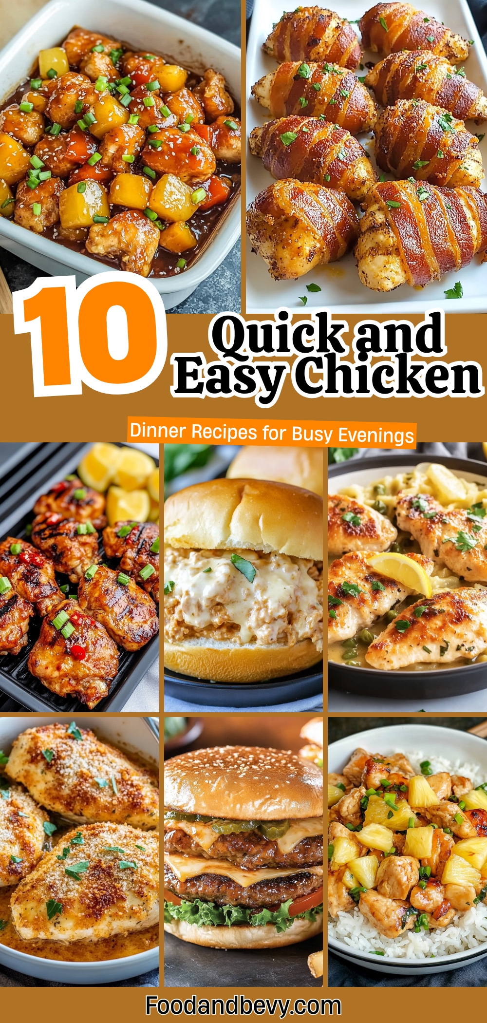 10 Quick and Easy Chicken Dinner Recipes for Busy Evenings