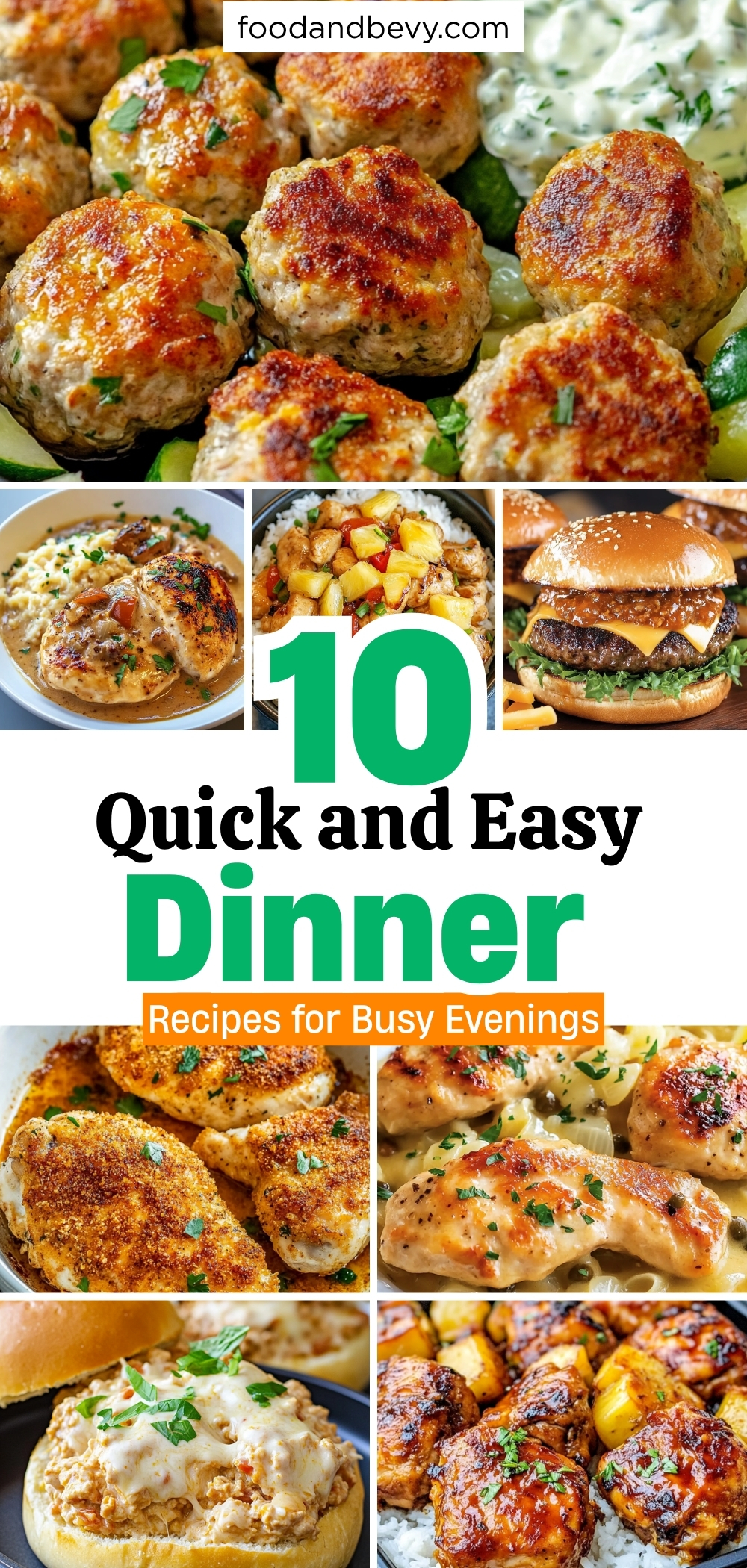 10 Quick and Easy Chicken Dinner Recipes for Busy Evenings