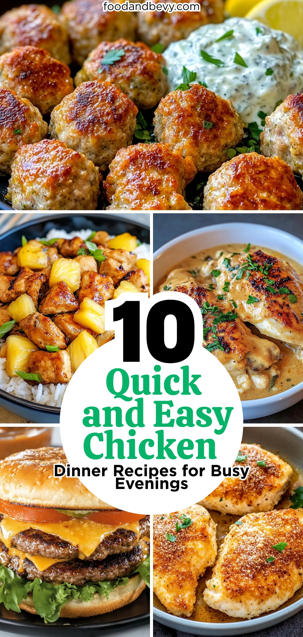 10 Quick and Easy Chicken Dinner Recipes for Busy Evenings