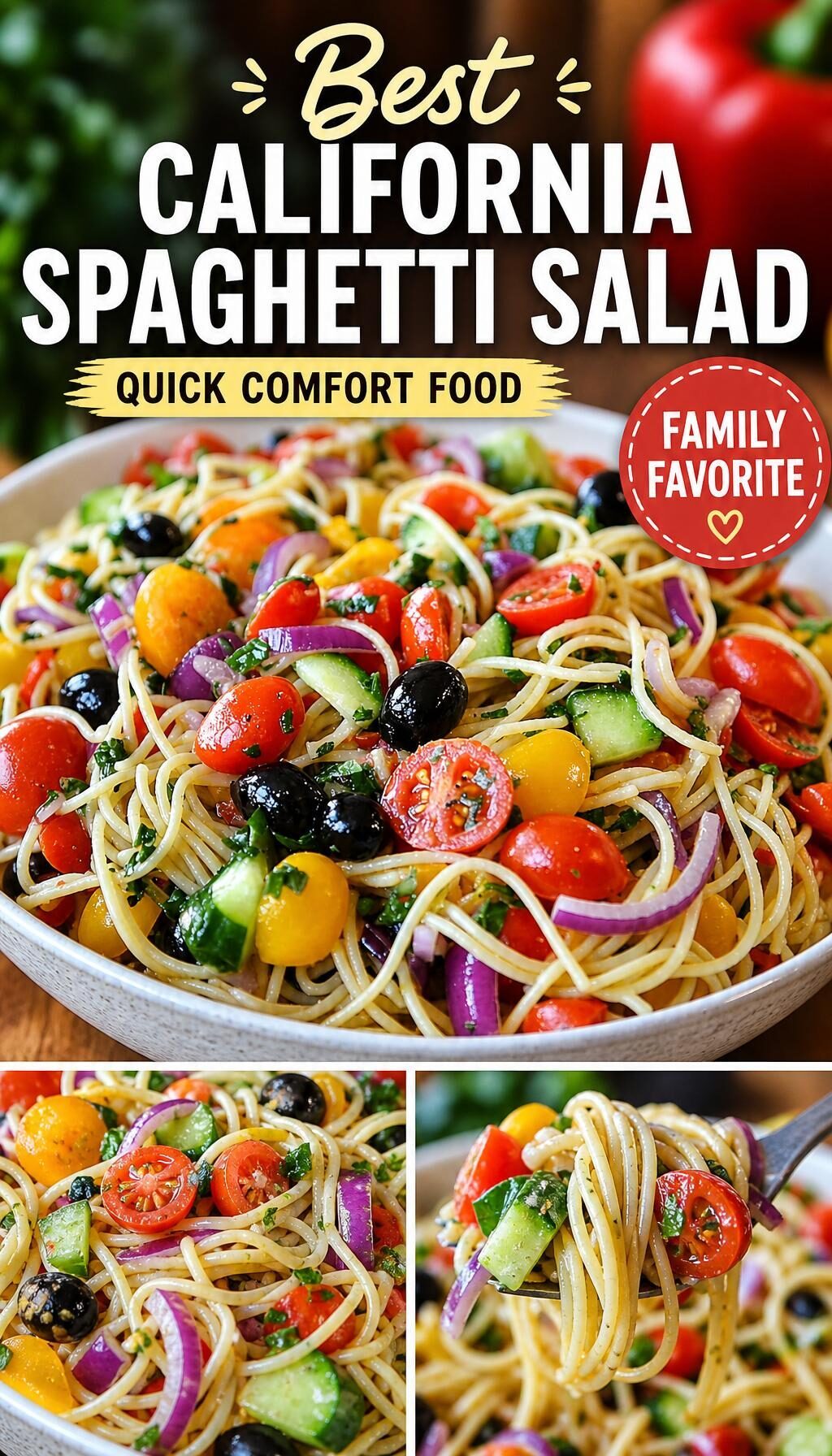 Best California Spaghetti Salad