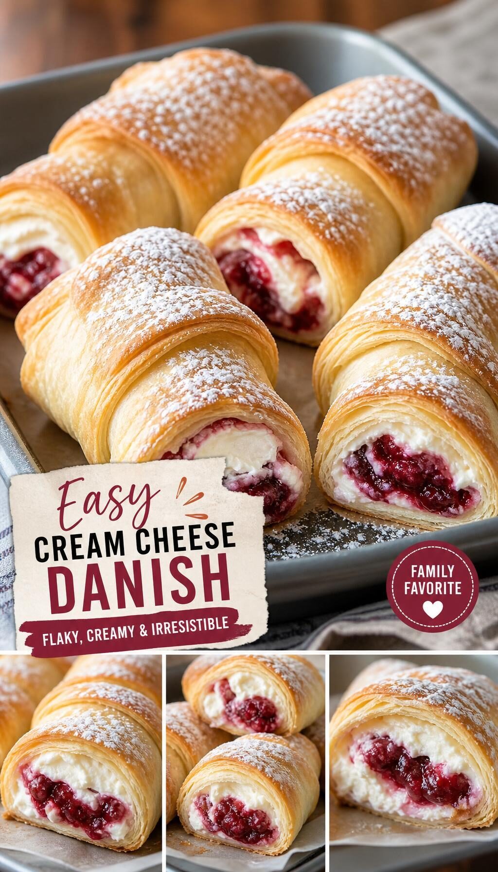 Best Raspberry Crescent Rolls