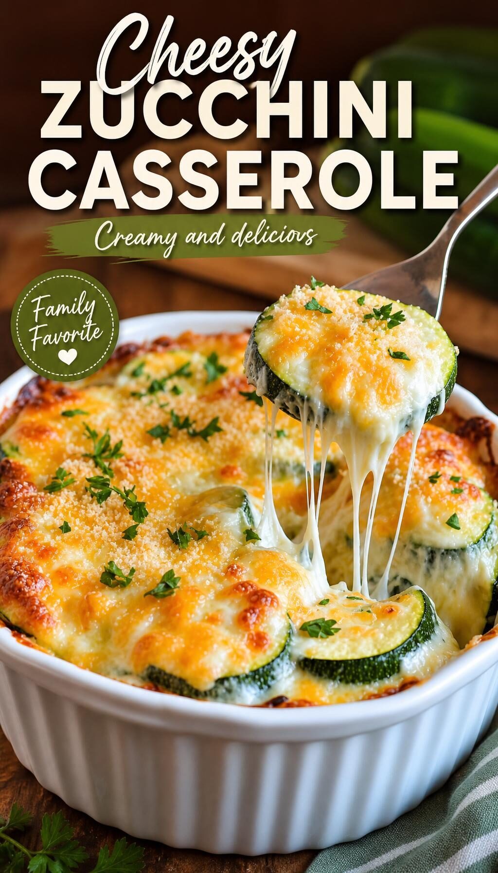 Cheesy Zucchini Casserole