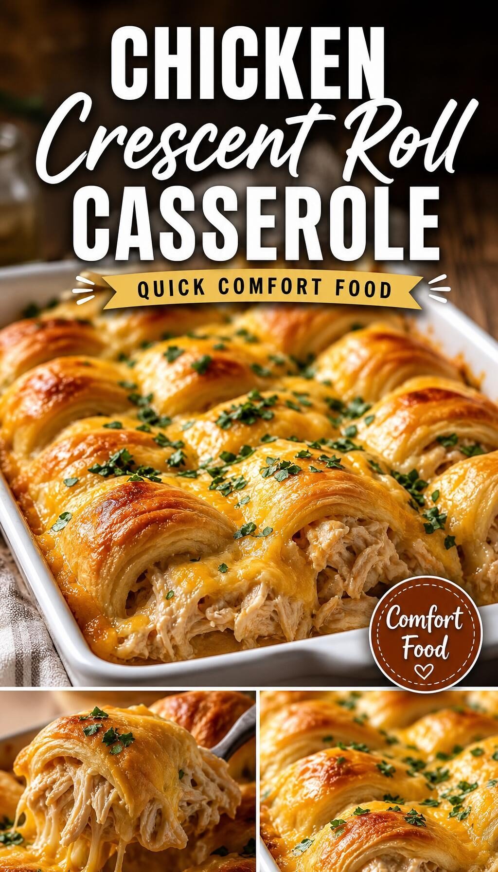 Chicken Crescent Roll Casserole
