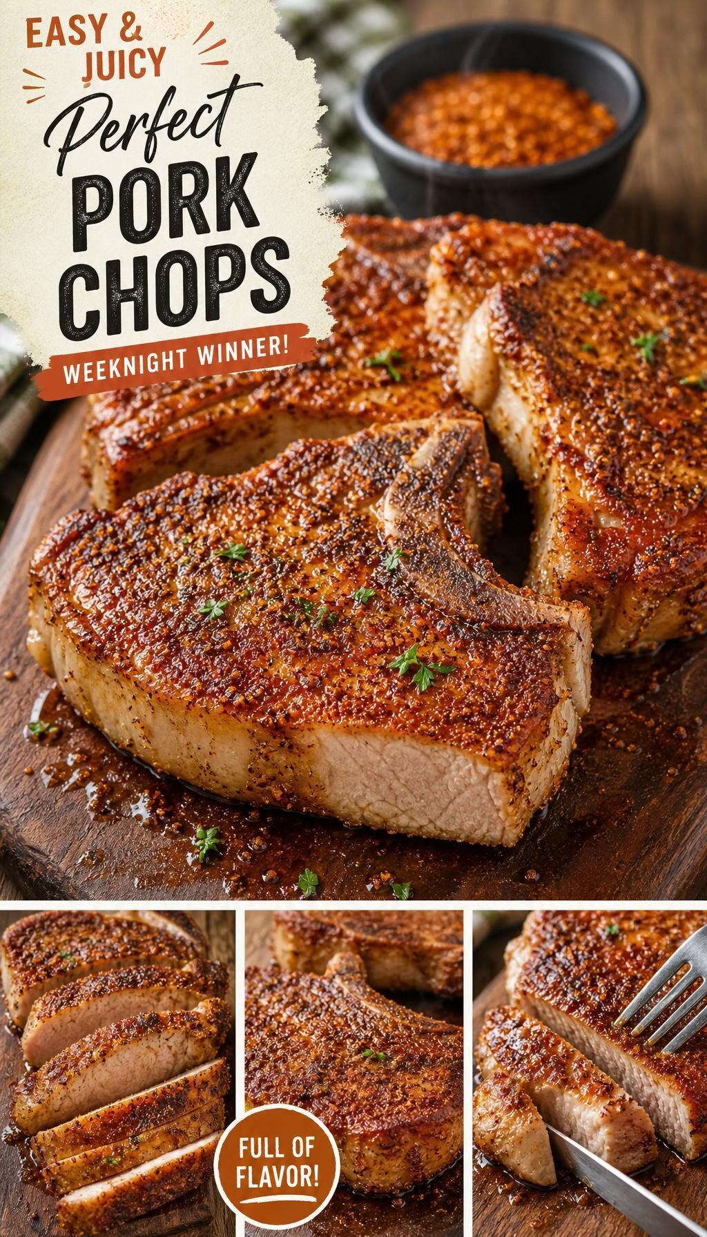 Delicious Smoked Pork Chops