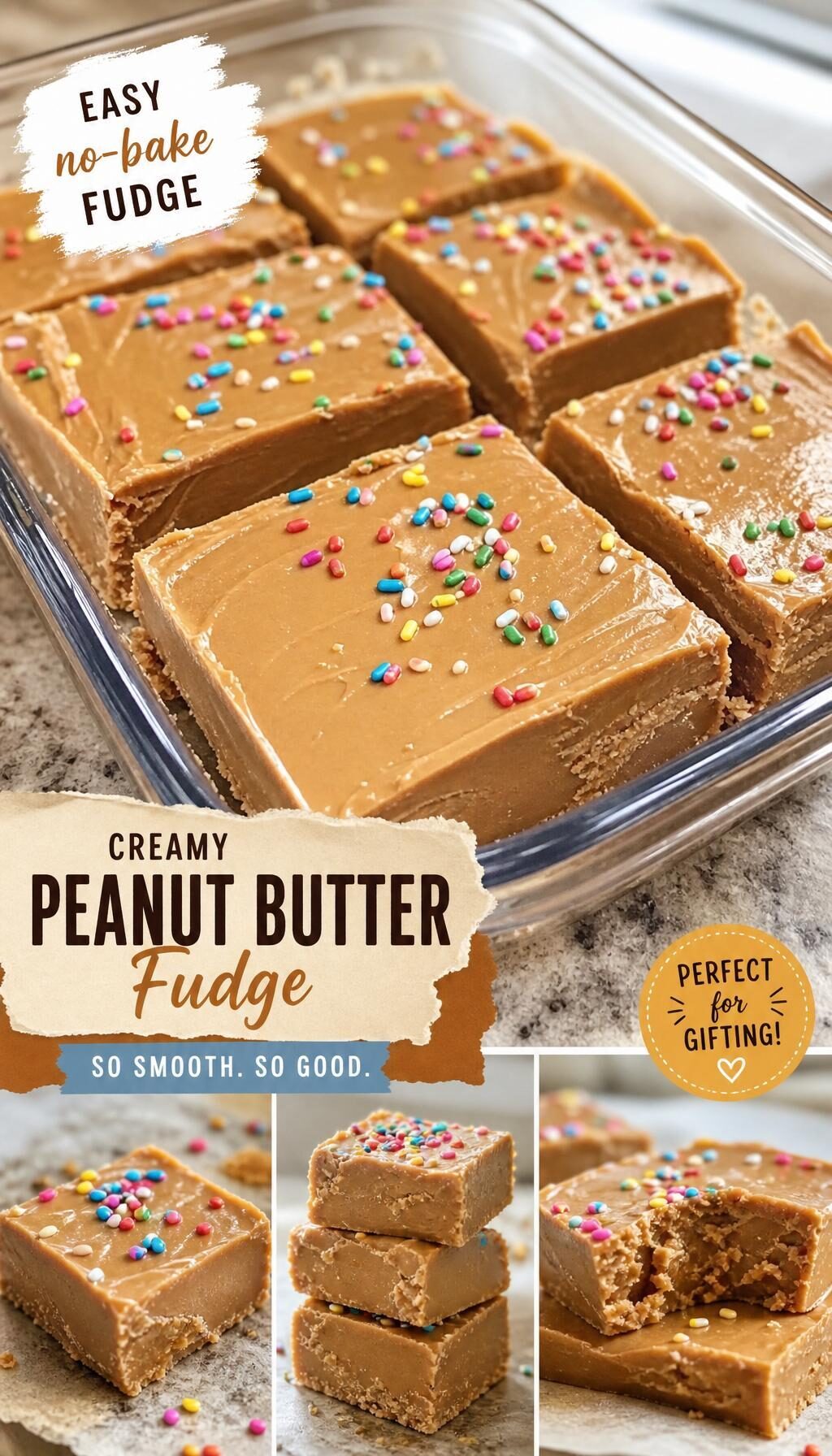 Easiest Peanut Butter Fudge